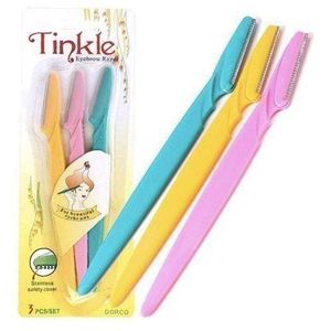 Tinkle Eyebrow Shaper Facial Hair Razor- 3pcs Shine