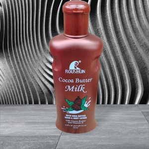 Roushun New Cocoa Butter Milk Hand & Body Lotion enriched with Shea Butter and Vitamin E 500ml