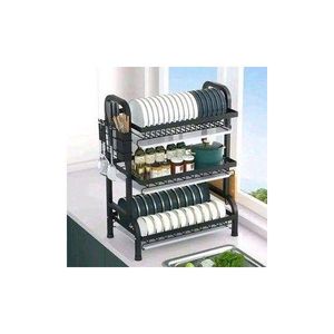 3 Tier High Quality Carbon Steel Dish Rack