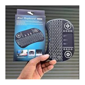 Wireless Smart Tv Keyboard Remote Control With Backlight