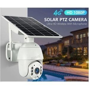 Solar Light Solar Powered 4G GSM/ WIFI PTZ 360 Camera – With 6 Batteries Of 19000mAh