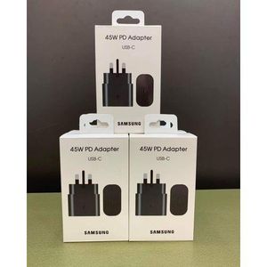 Samsung Galaxy M22 45W Official Super Fast Wall Charger Adapter -vietnam