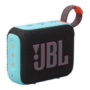 Jbl Go 4 - Ultra-Portable, Waterproof and Dustproof Bluetooth Speaker, Big Pro Sound with Punchy bass, 7-Hour Built-in Battery With Warranty