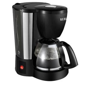 Rebune 1.25L coffee maker-Black RE-6-019