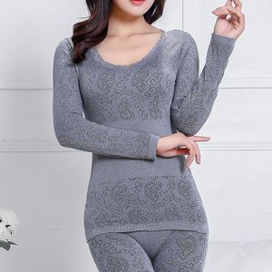 Girls Thermal Underwear Plus Velvet Thicken Winter Warm Self