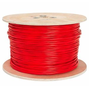 Red Fire Cable 1.5mm 100m