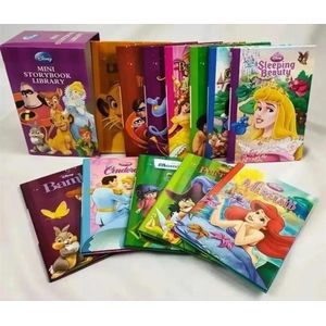 10-Book Set of Children's Mini Story Books – Early Learning Bedtime Stories with Vibrant Illustrations – Preschool & Kindergarten Reading Level