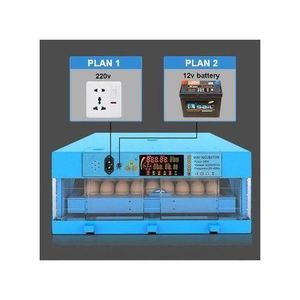 Share this product    64 Eggs Capacity Full Auto Incubator Hatcher (uses Electricity,solar Or Battery)