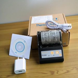 Portable Retail POS Use Low Operating Costs Portable Pocket Handheld Mini 58mm USB POS Bluetooth Thermal Receipt Printer