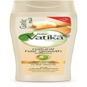 Vatika Garlic Shampoo- 360ml Helps Maintain Natural Hair Growth-360ml
