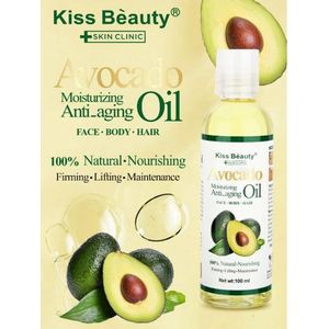 Kiss Beauty Moisturizing Anti-Aging Avocado Oil 100ML