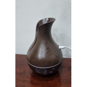 Small Vase Humidifier – 200ml Ultrasonic Aroma Diffuser (2W, 50ml/h Mist Output)