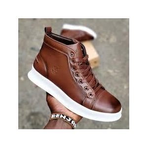 Timberland BROWN HI-top Sneakers