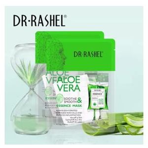 DR.Rashel Aloe Vera Soothe and Smooth Essence Face Mask Pack Of 5(25g per mask)