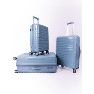 Luxurious Fiber Suitcase 3in1