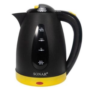Sonar Ultra-Fast Boiling Electric Kettle 2L 1500W No Waiting, Instant Hot Water