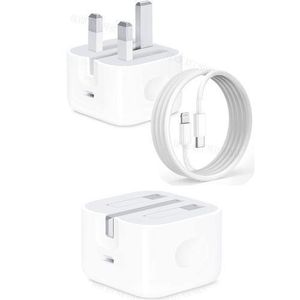 Apple 20W USB-C Charger - IPhone Fast Charger With (2M) Cable