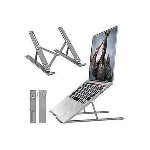 Laptop Stand, Laptop Holder Riser Computer Tablet Stand, 6 Angles Adjustable Aluminum Ergonomic Foldable Portable Desktop Holder