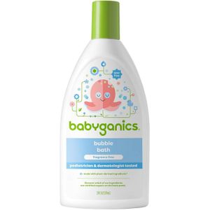 Babyganics  Bubble Bath, Gently Cleanses, Fragrance Free