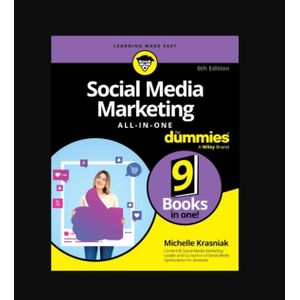 Social Media Marketing All-in-One For Dummies 6th Edition by Michelle Krasniak