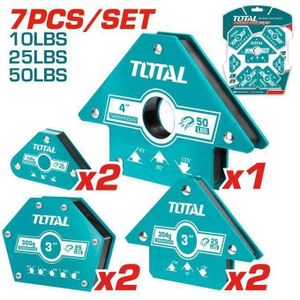 TOTAL TAMWH7006  7 Pcs magnetic  welding holder set