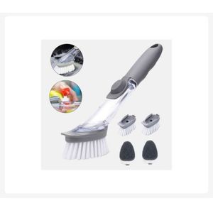 Kitchen Cleaning Brush Set Plastic with Removable Cleaning Tools Dish Brush  and Dish Sponge Set - China Set Soap Dispensing Dish Brush and 4-In1  Cleaning Brush price