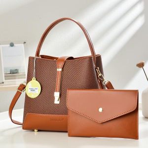 2 in 1 official classy stylish shoulder leather handbag 