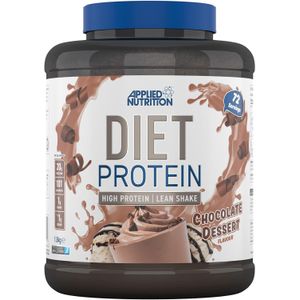 Applied Nutrition Diet Whey - High Protein Powder Supplement, Low Carb & Sugar, for Weight Management with CLA, L Carnitine, Green Tea, 1.8kg - 72 Servings, Chocolate - UK Original with Double Sticker