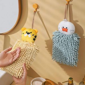 The Cute Animal Chenille Hand Towels
