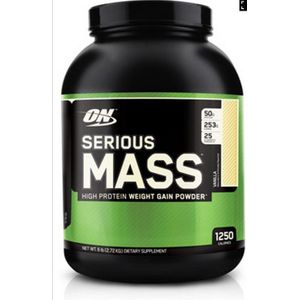 Optimum Nutrition Serious Mass – Vanilla (6 lb / 2.73 kg)