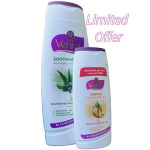 Venus Aloe Soothing Body Lotion + Free Firming Body Lotion cf