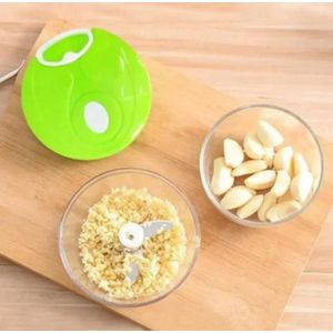 Manual Vegetable Chopper Spin Cutter Mini Shredder Garlic Onion Cutter