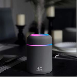 Portable USB Air Humidifier 300ml Water Tank Mini Mist Diffuser Quiet Operation Compact Design for Home Office Bedroom Travel Use Improves Air Quality and Relieves Dryness Skin and Breathing Comfort