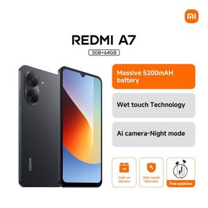 XIAOMI Redmi A7, 5.45", 64GB + 3GB RAM (Dual Sim), 4000mAh - Black