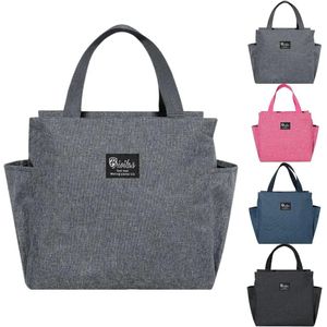 Lunch Box Insulated Lunch Bag Tote Bag for Adult Men Wome Reusable Leakproof Handbags Case for Work Office School Picnic Travel