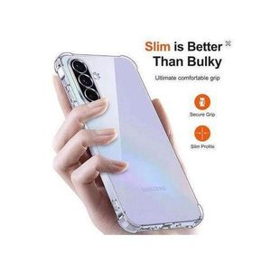 Samsung  Galaxy A17 Back Cover Clear, Transparent, Colorless Premium Comfortable Grip Phone Case/ Cover