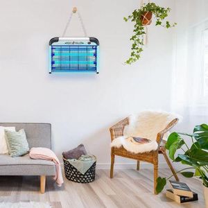 20W UV Insect Killer Lamp – Electric Bug Zapper LED Mosquito Trap Fly Catcher for Indoor Use