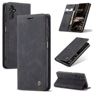 Caseme Wallet Flip Case, Retro Leather All-Round Protection Flip Cover Case For Samsung Galaxy A14