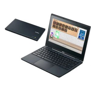 Nec Chromebook Y2 x360 Laptop, Intel Celeron, 4GB RAM, 32GB Storage, 11-Inch Touchscreen Display, Chrome OS + 6 Months Warranty