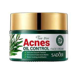 SADOER Oil Control Cream, Fade Acne Marks and Moisturize, Tea Tree Acnes Cream