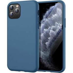 Silicone Case for iPhone 11 Pro 5.8-Inch, Silky-Soft Touch Full-Body Protective Phone Case, Shockproof Cover with Microfiber Lining
