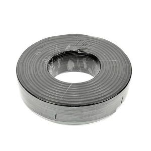 Effective Transmission Quality 100M Metres RG59 Two-In-One Power And Video Signal CCTV Camera Coaxial Cable( Black)