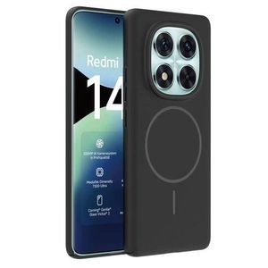Anti-scratch slim Pc Magnetic Mag-Safe Phone case Cover for Redmi Note 14 Pro 4G/5G