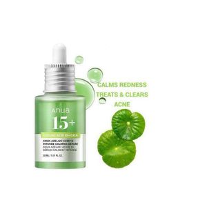Anua Azelaic Acid 15 + Cica Face Serum. Moisturizes, Treats & Calms Acne, Rosacea, Soothes Redness & Irritations, Fades Acne Marks, Hyperpigmentation, Spots, Smooths, Soften, Evens skin tone & Glows
