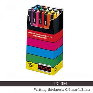 3 Pcs Highlighter Sketch Markers 1.0mm White Paint Marker Pen