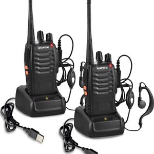 Baofeng BF-888S 2 Pieces Handheld Walkie Talkie Radio Call