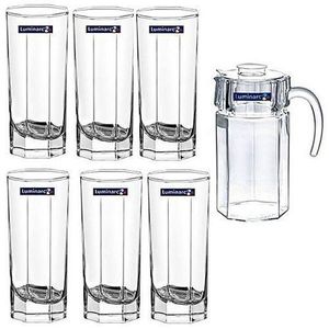 Luminarc Tableware Serving Crystal Glasses Set-7pc