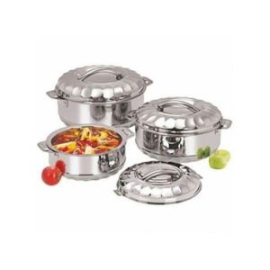 Matrix Jumbo Product 3pcs jumbo insulated hotpots – stainless steel -10L, 15L, 20L