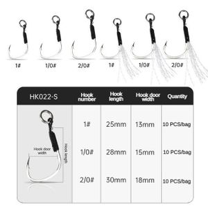 FISH KING Fishing Hook 100pcs/lot Jig Pesca Carp Bait Holder