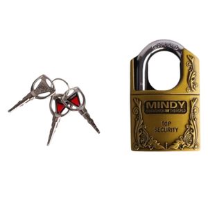 Mindy 50mm World Class Padlock Locker Lock With Keys Zinc Alloy Padlock